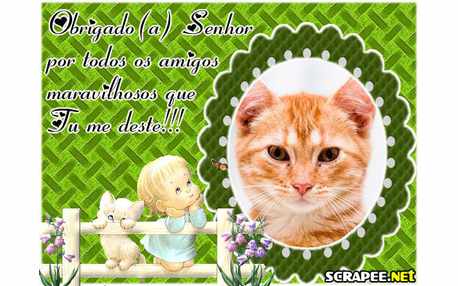 Moldura - Obrigado Senhor