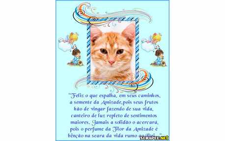 Moldura - Semente Da Amizade