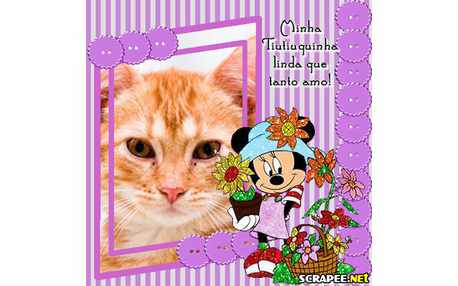 Moldura - Minie E As Flores