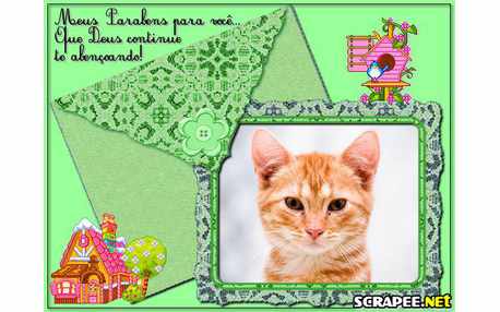 Moldura - Parabens Para Vc