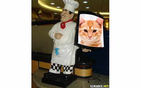 Moldura - Cozinheiro