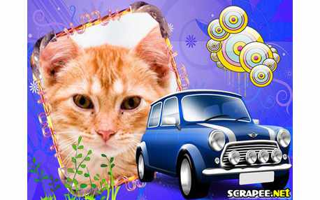 Moldura - Carro Antigo