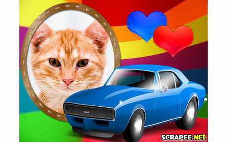 Moldura - Carro E 2 Coracoes