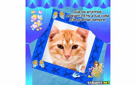 Moldura - Anjinhos Na Carrocinha