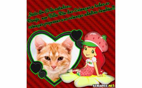 Moldura - Moranguinho