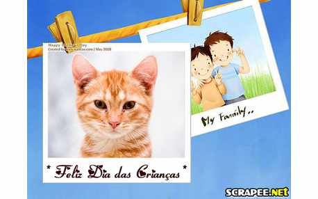 Moldura - Foto No Varal