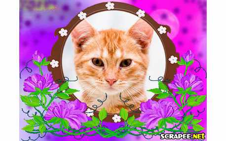 Moldura - Moldura De Flores