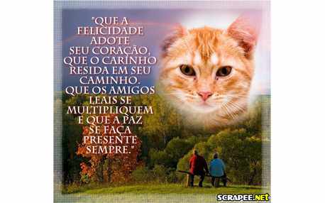 Moldura - Adote A Felicidade