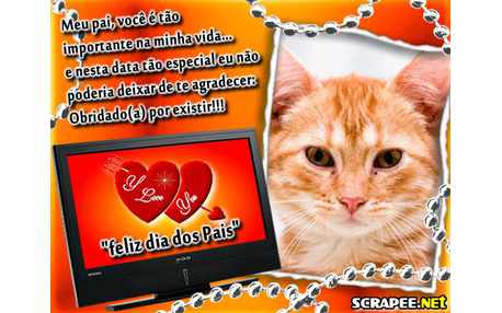 Moldura - Obrigado Papai