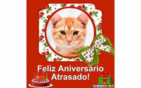 Moldura - Vermelho Paixao