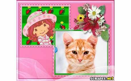 Moldura - Moranguinho De Chapeu