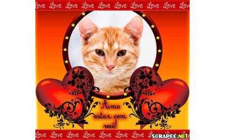 Moldura - Amo Estar Ao Seu Lado