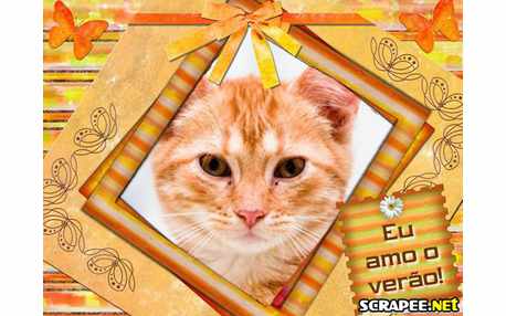 Moldura - Amo O Calor