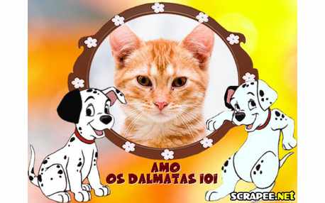 Moldura - Amo Os Dalmatas