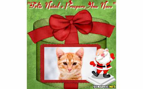 Moldura - Presente De Natal