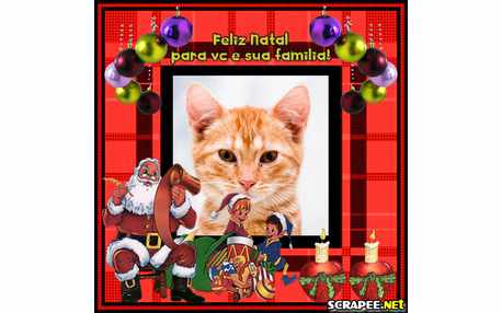 Moldura - Natal Em Familia