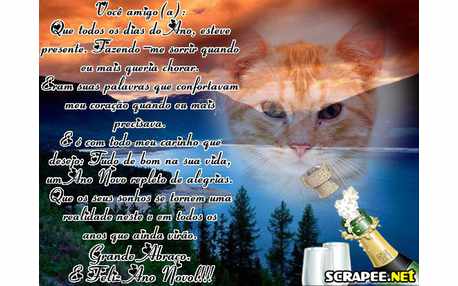 Moldura - Um Feliz Ano Novo