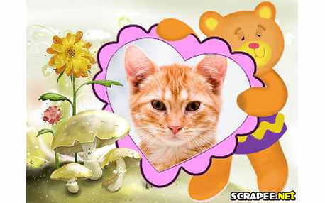 Moldura - Ursinho Teddy