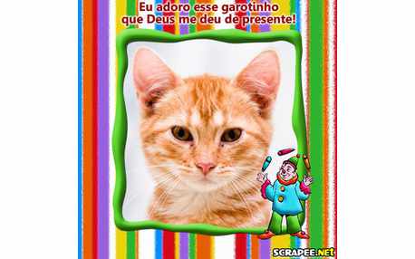 Moldura - Montagem Para Menino