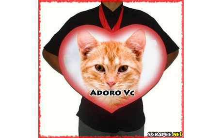 Moldura - Adoro Cvc Coracao