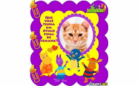 Moldura - Os Backyardigans