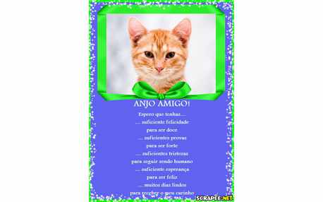 Moldura - Mensagem Para Amigo