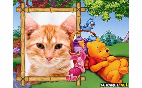 Moldura - Ursinho Pooh