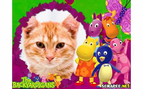 Moldura - Turma Do Backyardigans