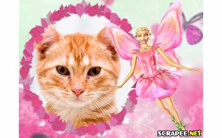 Moldura - Barbie Fada