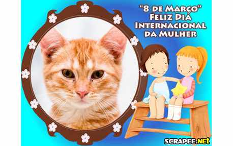 Moldura - Feliz Dia Mulher