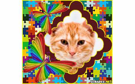 Moldura - Quebra Cabeca