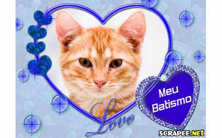 Moldura - Lembrancinha De Batismo