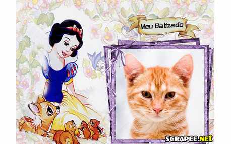 Moldura - Moldura Para Batizado