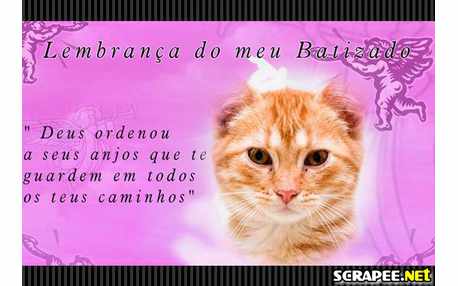 Moldura - Mensagem De Batizado