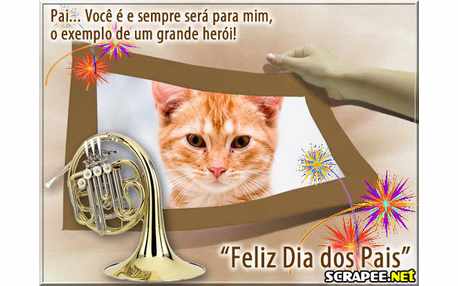 Moldura - Pai Meu Exemplo