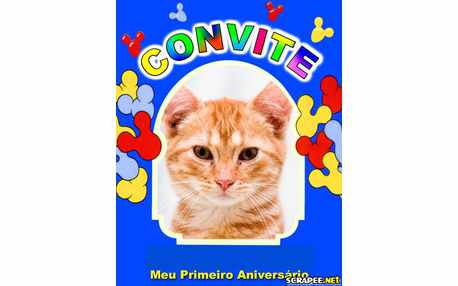 Moldura - Convite De 1 Ano