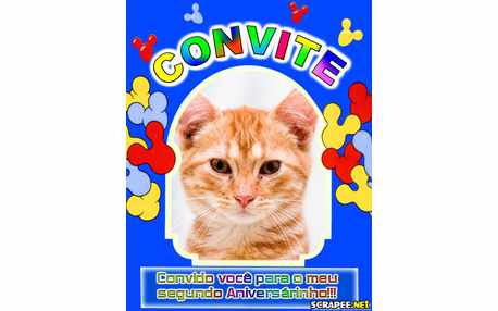 Moldura - Convite 2 Anos