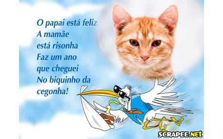 Moldura - Lembrancinha De 1 Ano