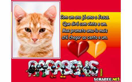 Moldura - Lembranca De 1 Aninho