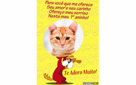 Moldura - Lembrancinha De 1 Ano