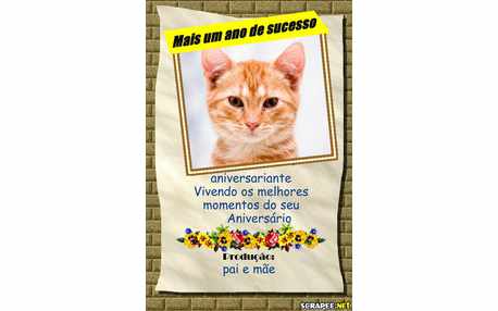 Moldura - Lembrancinha De Aniversario