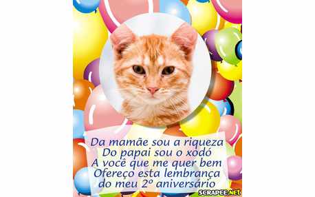 Moldura - Lembranca De 2 Aninhos