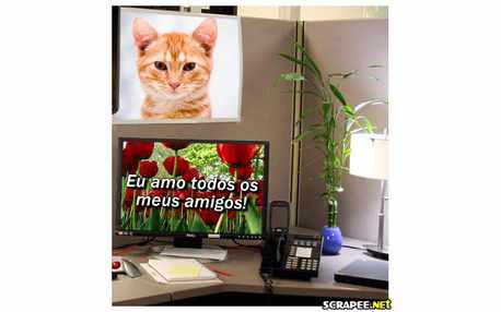 Moldura - Amo Meu Amigos