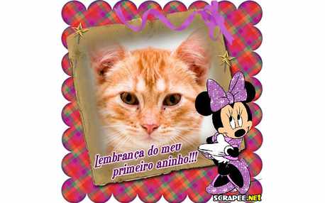 Moldura - Lembrancinha De 1 Ano