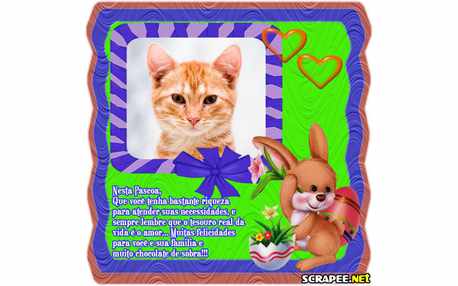 Moldura - Montagem De Pascoa