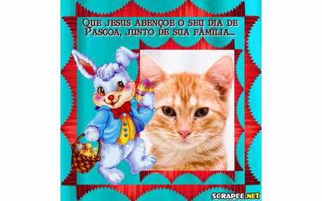 Moldura - Feliz Pascoa A Todos