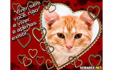 Moldura - Frase Romantica