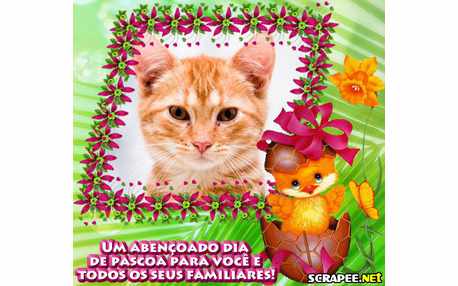 Moldura - Pascoa Abencoada