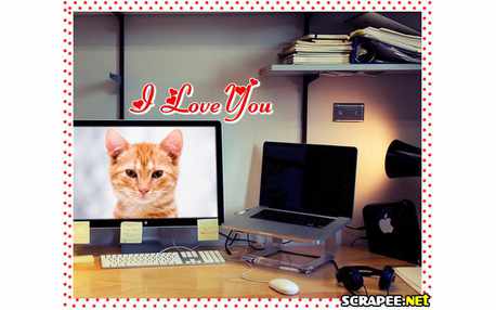 Moldura - I Live You