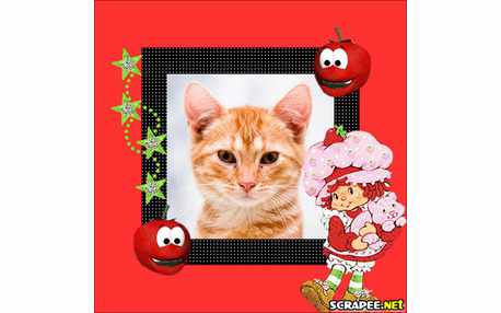 Moldura - Moranguinho